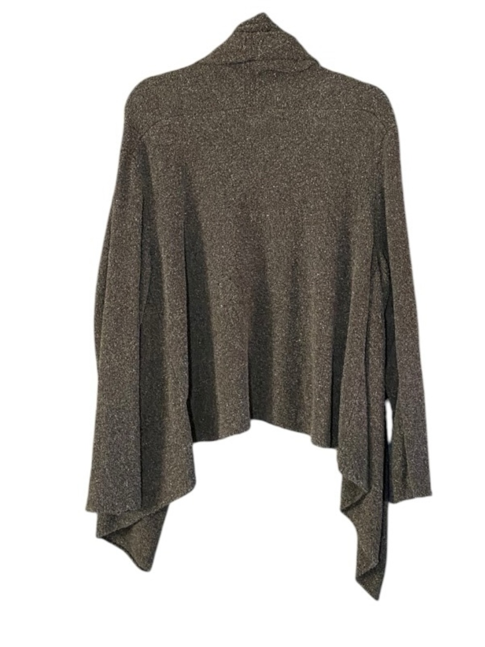Eileen Fisher Silk Blend Waterfall Cardigan 3X Lagenlook Artsy Quiet Luxury - Picture 6 of 11